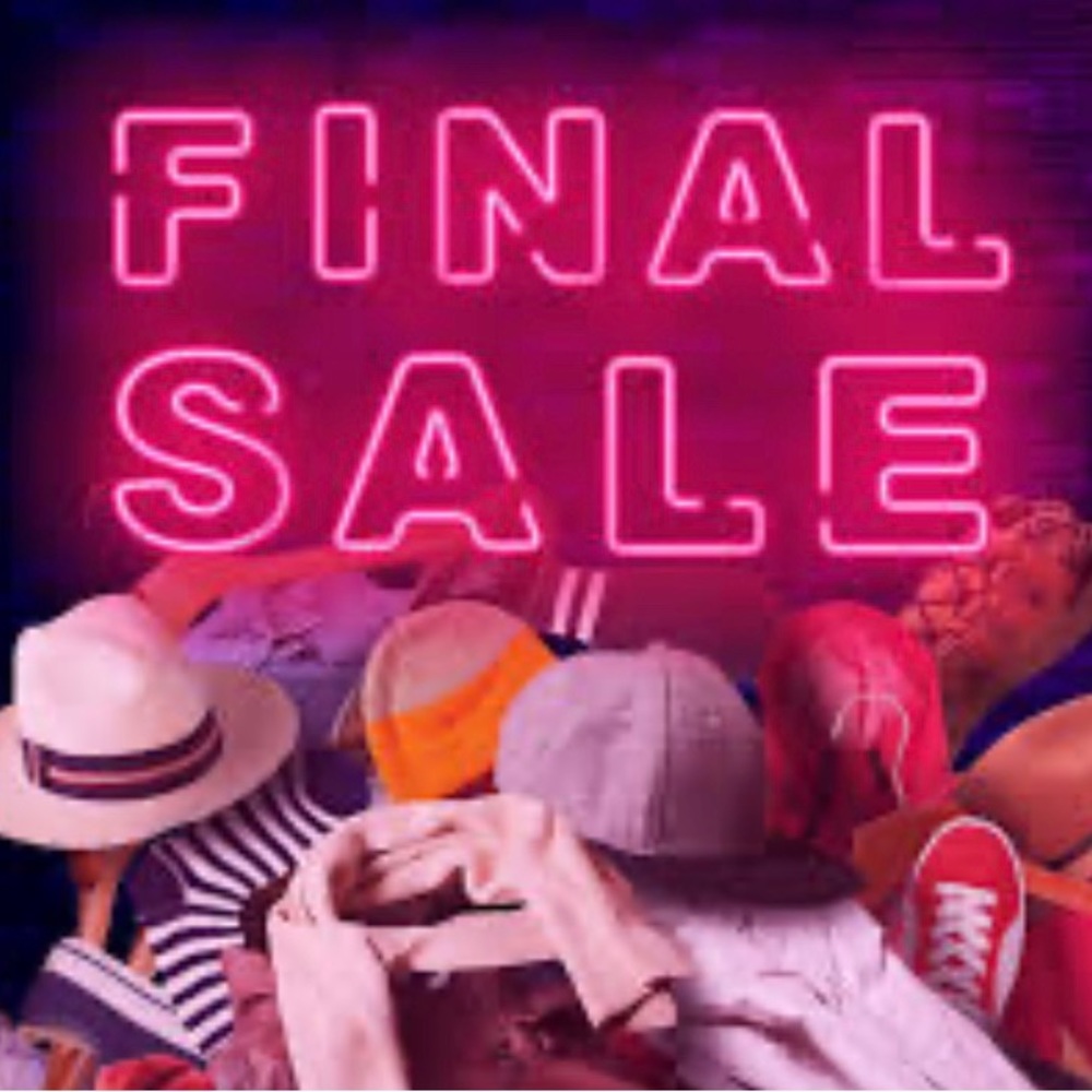 All items must go! Closing closet